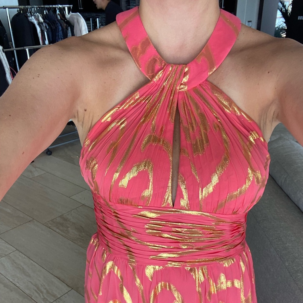 Aidan Mattox Silk Gown - LIKE NEW!